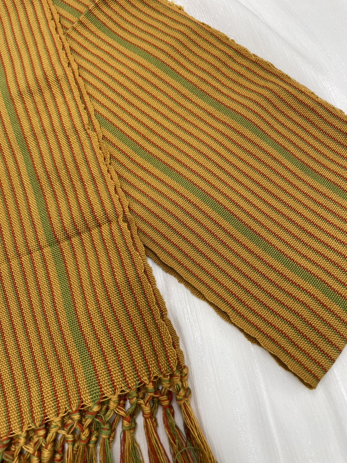 No.4織布流蘇綁腰巾.總長230寬14