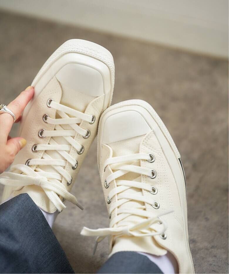 預購┃CONVERSE ALL STAR SQUARETOE OX 低筒 方頭 帆布鞋 米白色