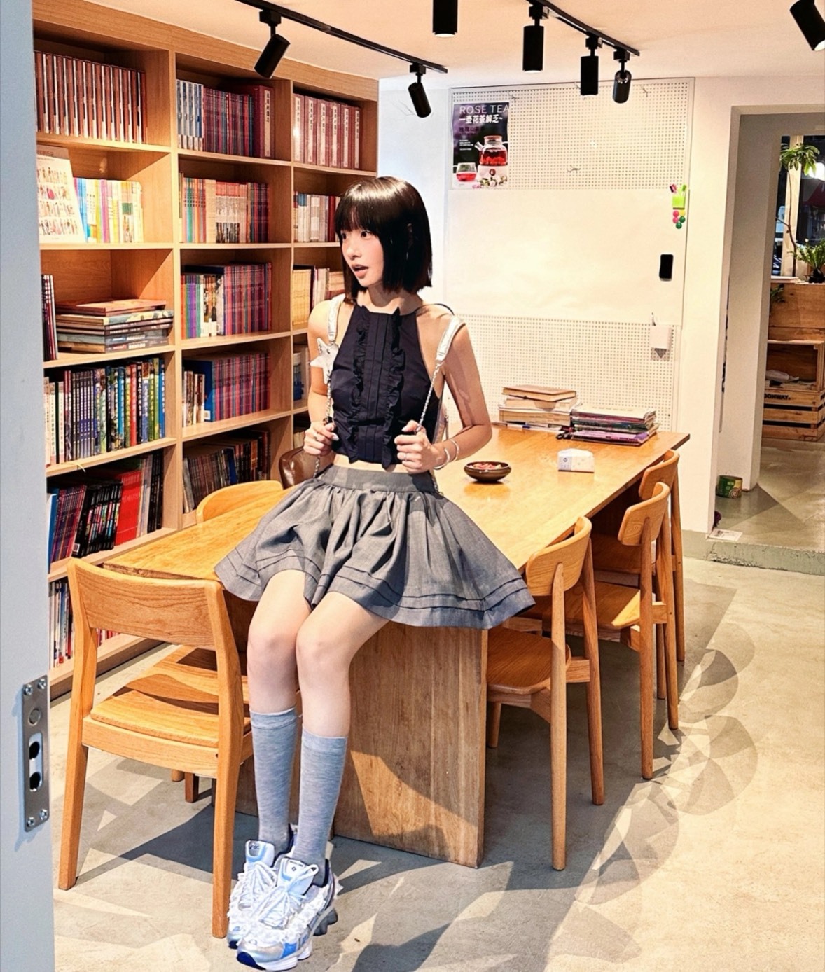 SHUSHU/TONG x Asics GEL-KINETIC FLUENT 藍白 芭蕾美學 百搭舒適耐磨 低筒 跑步鞋 男女同款Aug25