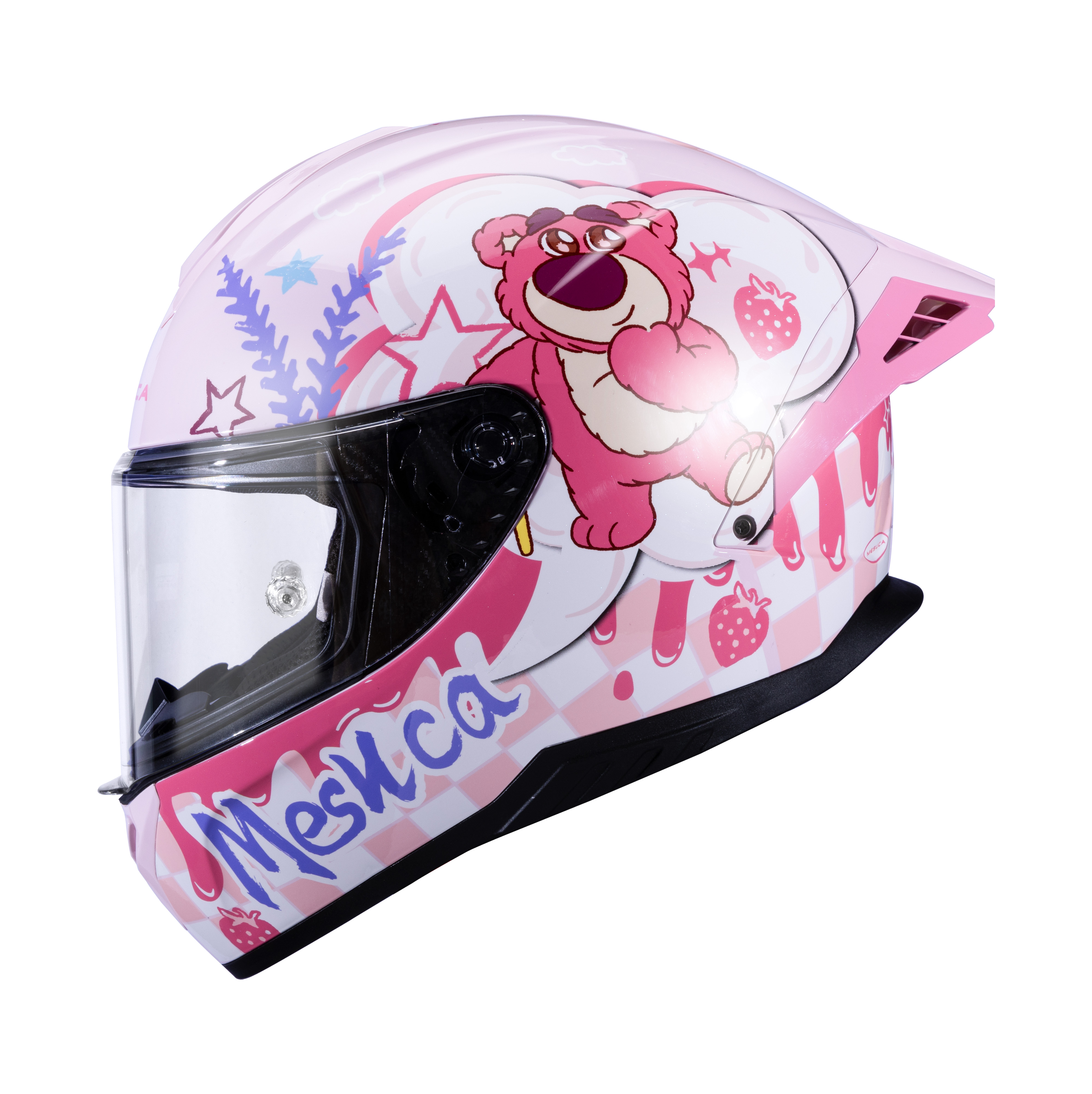 MESUCA M619 Lots-O 粉紅熊抱哥 迪士尼聯名彩繪