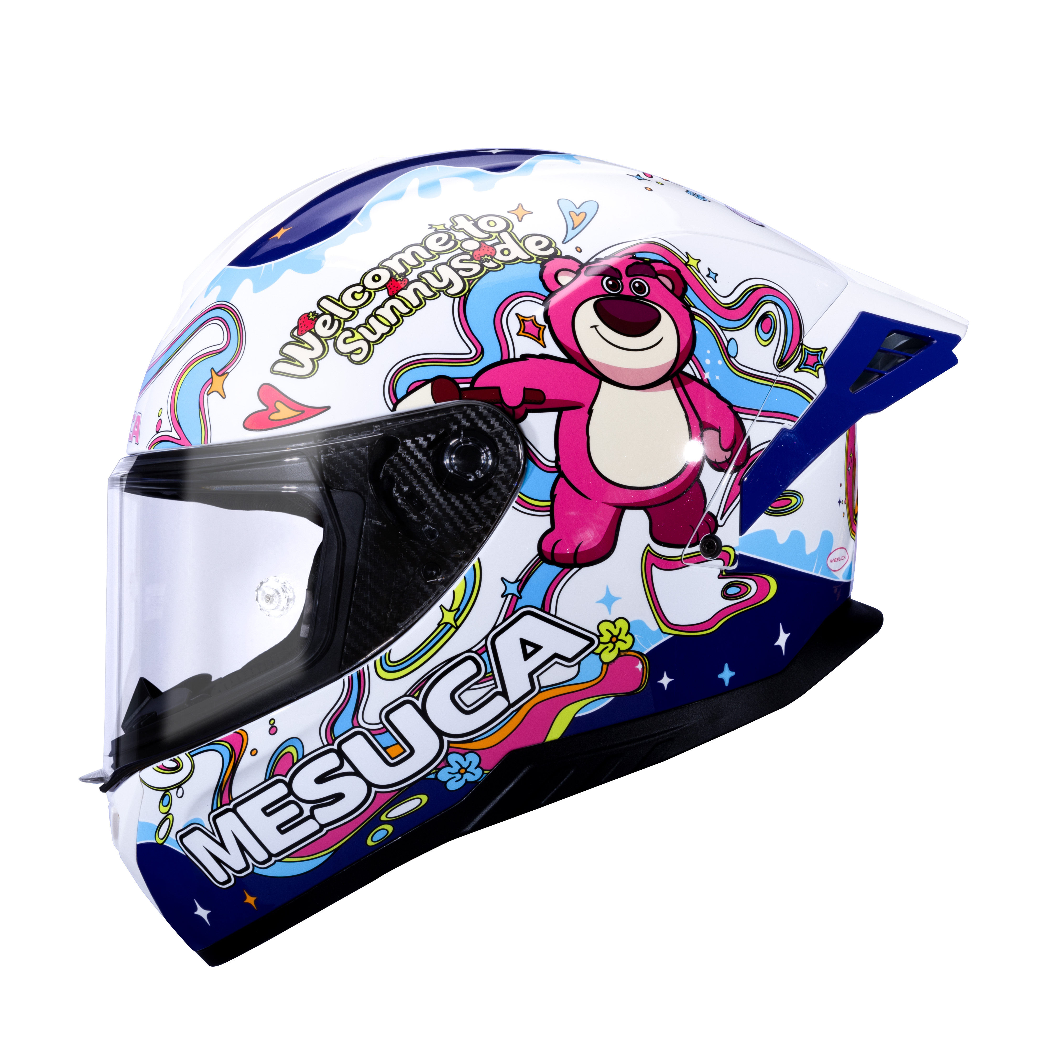 MESUCA M619 Lots-O 藍色熊抱哥 迪士尼聯名彩繪