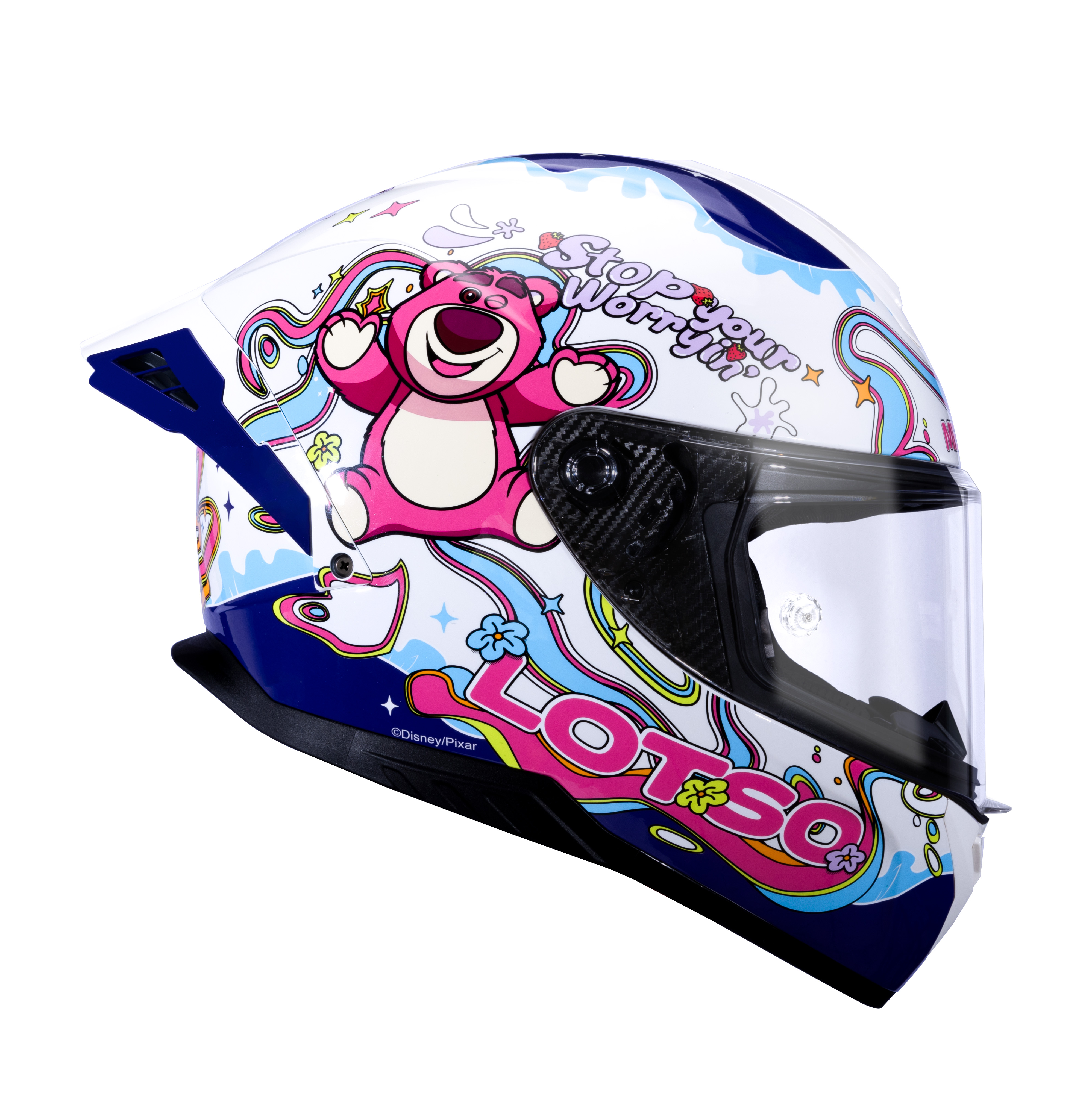 MESUCA M619 Lots-O 藍色熊抱哥 迪士尼聯名彩繪