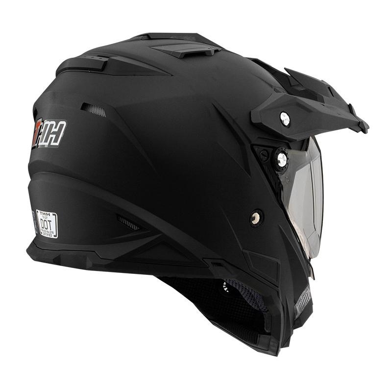 THH TX-27SP素色 平光黑 多功能帽 越野