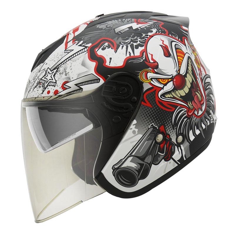 THH T386N 小丑2代 四分之三 半罩式