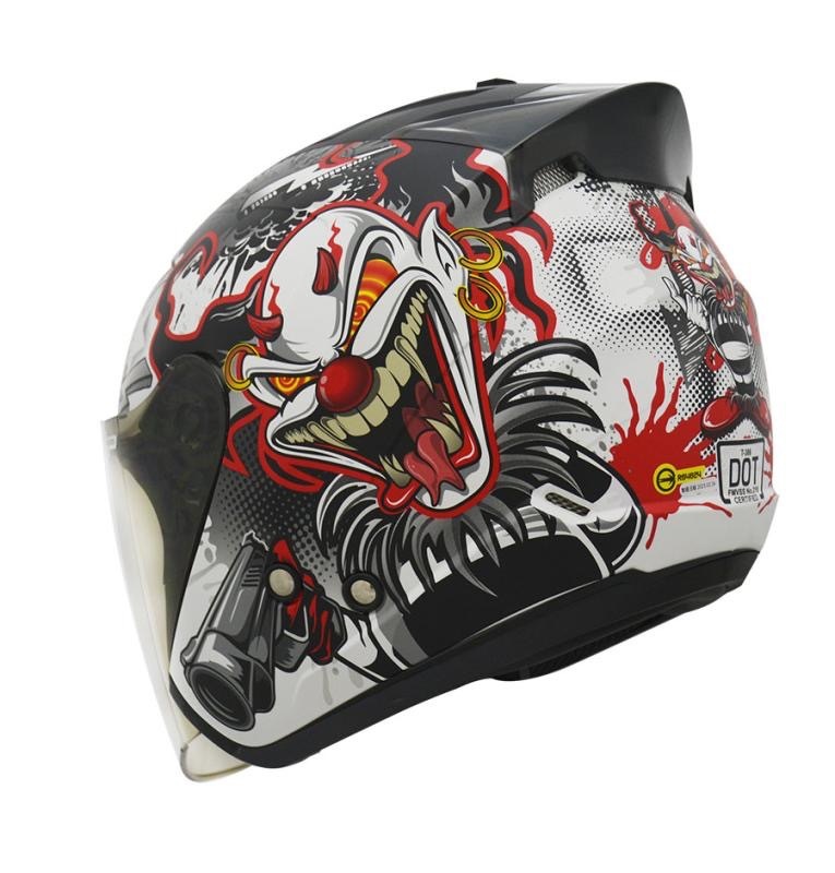 THH T386N 小丑2代 四分之三 半罩式