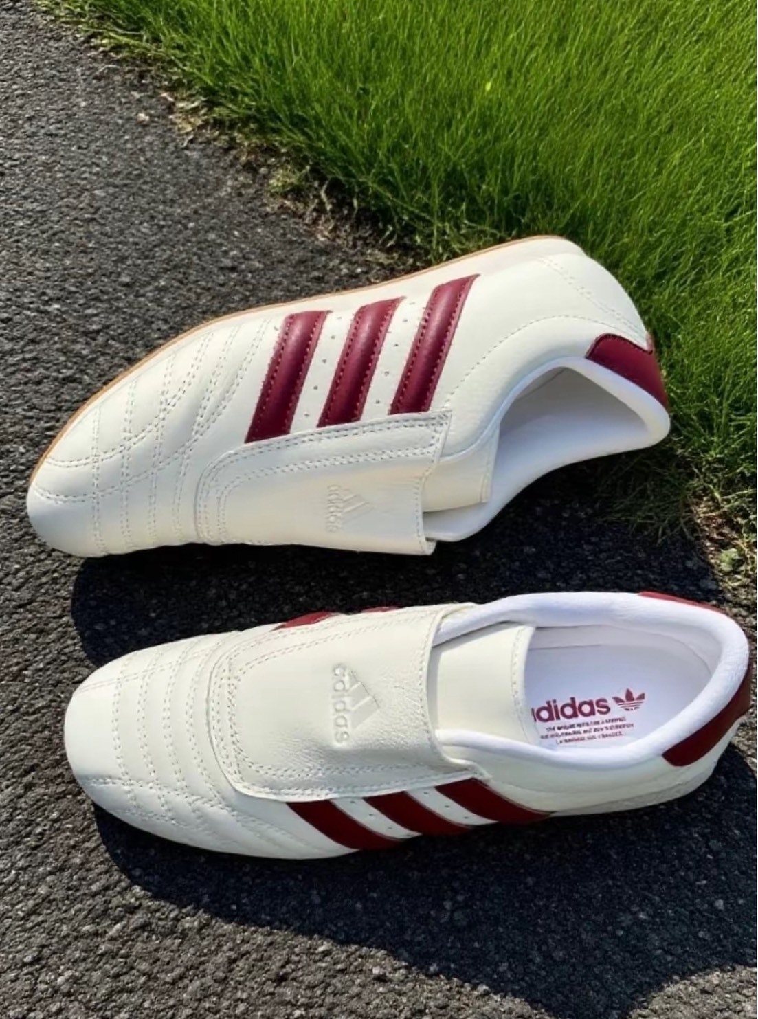 adidas originals Taekwondo 米色 舒適百搭 耐磨 低筒 訓練鞋 女款Aug25