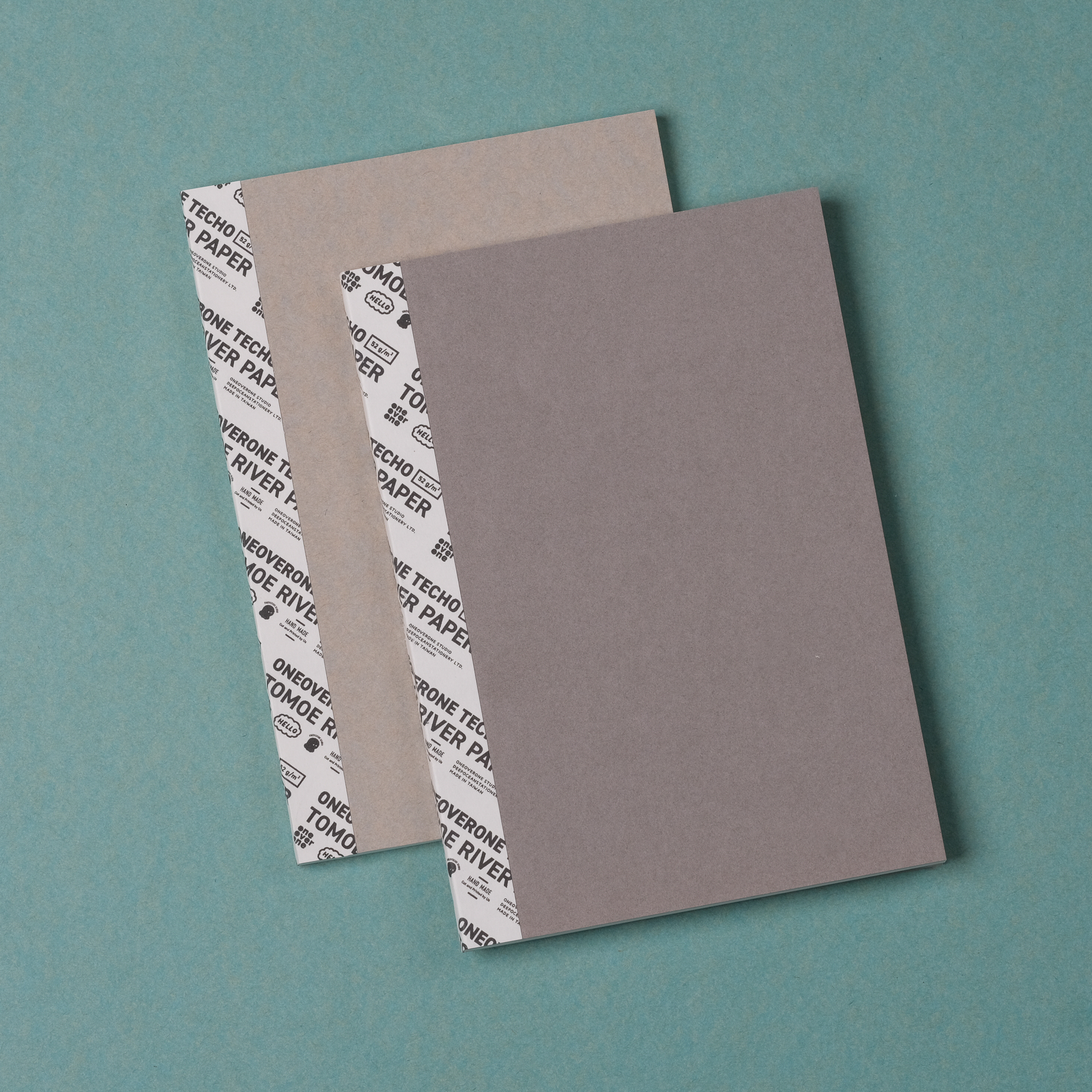 白色巴川52磅 / 空白筆記本 / B6 / LOGO書背 / 一分之一工作室 臺灣