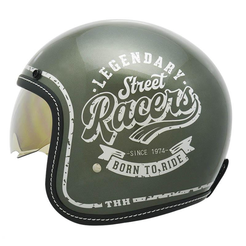 THH T-383A Racers 卡其綠 3/4帽款