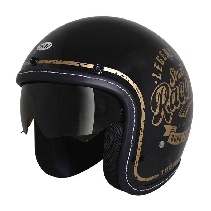 THH T-383A Racers 黑色 3/4帽款