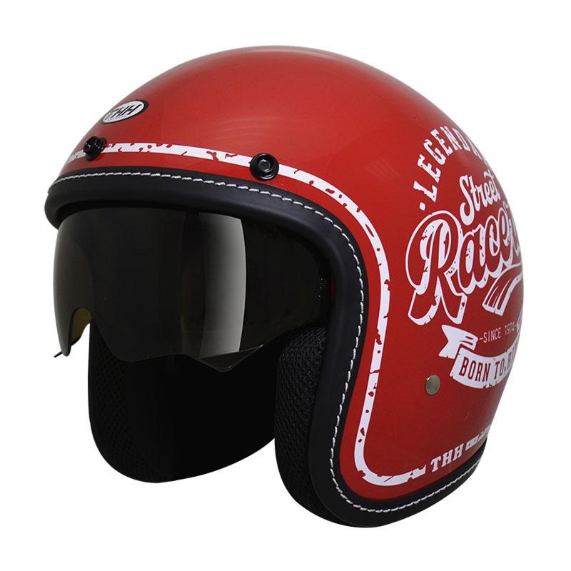 THH T-383A Racers 紅色 3/4帽款