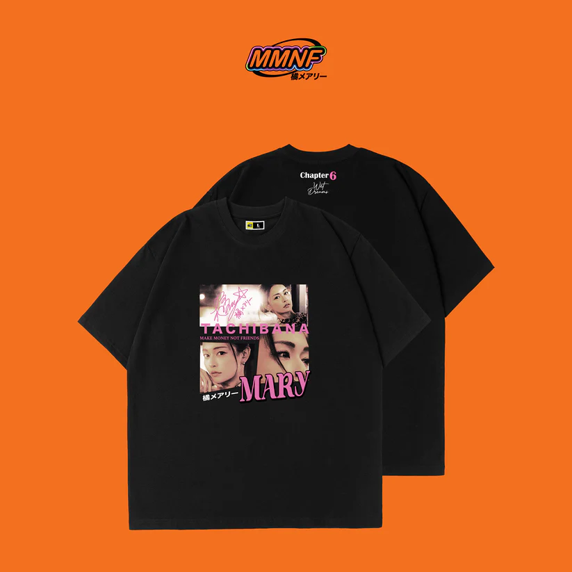 橘メアリー 橘瑪麗 x MMNF「Shibuya澀谷女郎」TEE
