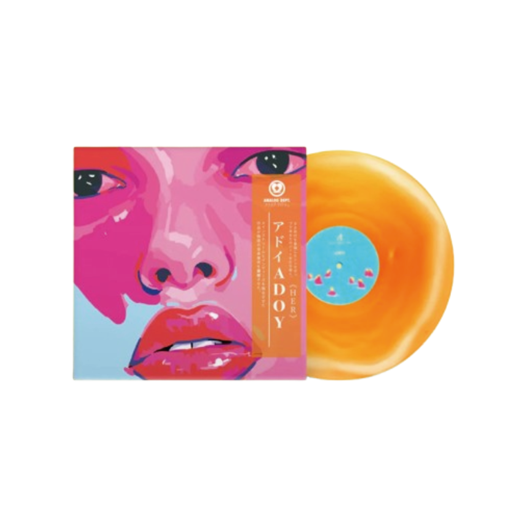 ADOY - Her (2021) 限量粉橙彩膠