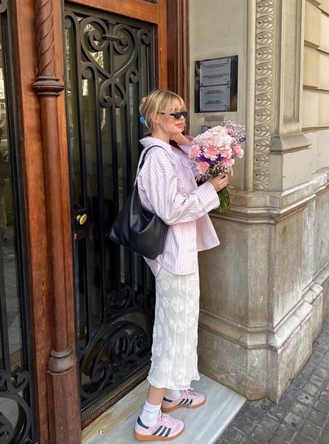 adidas originals Samba LT 粉色 舒適百搭 低筒 板鞋 女款 糖心粉粉板鞋 Aug25