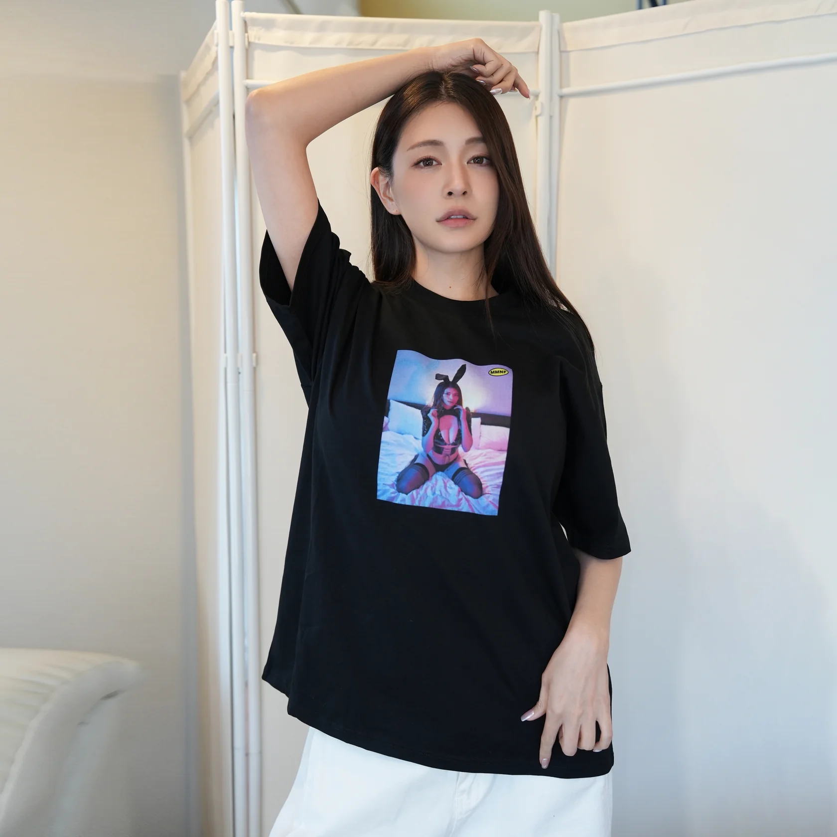 橘メアリー 橘瑪麗 x MMNF「霓虹下的回憶」TEE