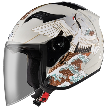 ASTONE DJS 彩繪 BM19 平暖灰 3/4罩