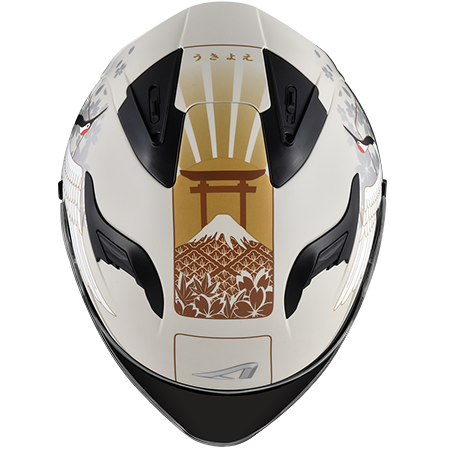 ASTONE DJS 彩繪 BM19 平暖灰 3/4罩