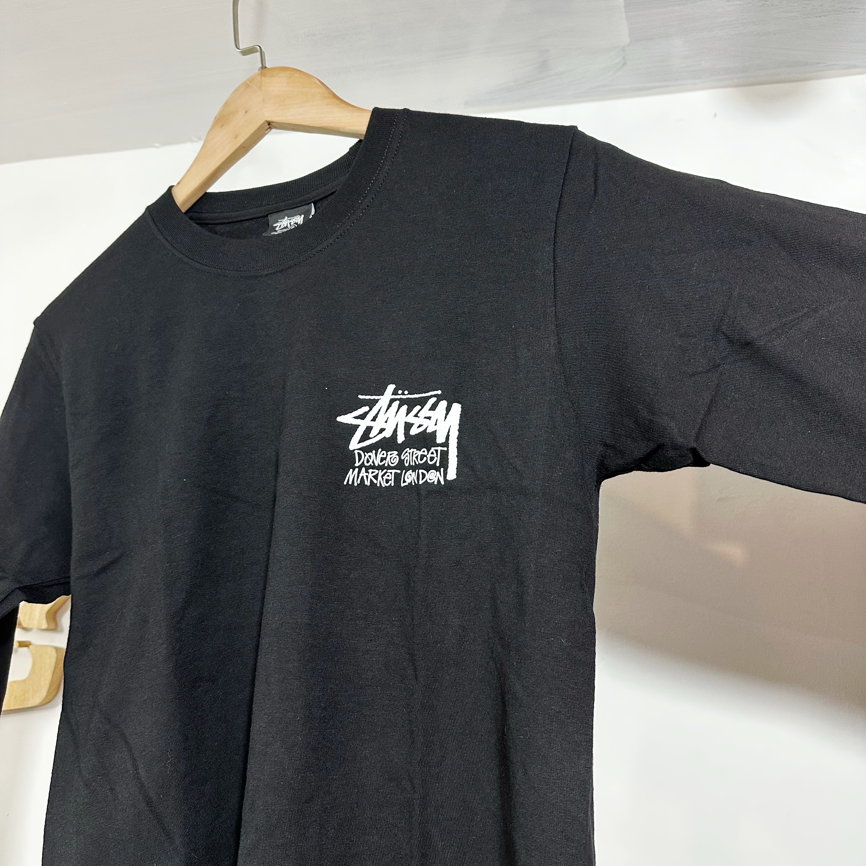 STÜSSY  DSM London Long Sleeve T-Shirt Black