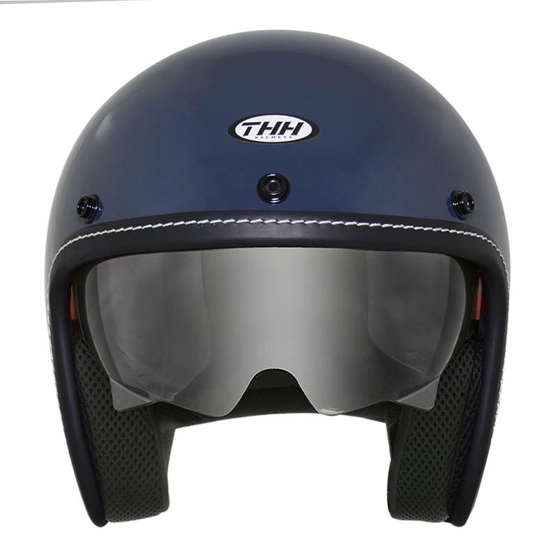 THH T-383A 素色 深灰藍 3/4帽款