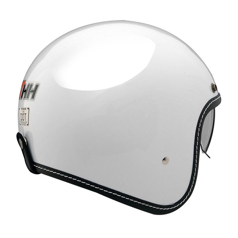 THH T-383A 素色 白色 3/4帽款