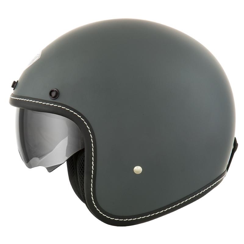 THH T-383A 素色 平光深灰 3/4帽款