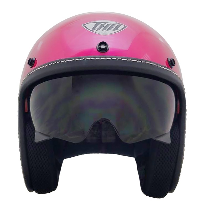 THH T-383A 素色 桃紅 3/4帽款