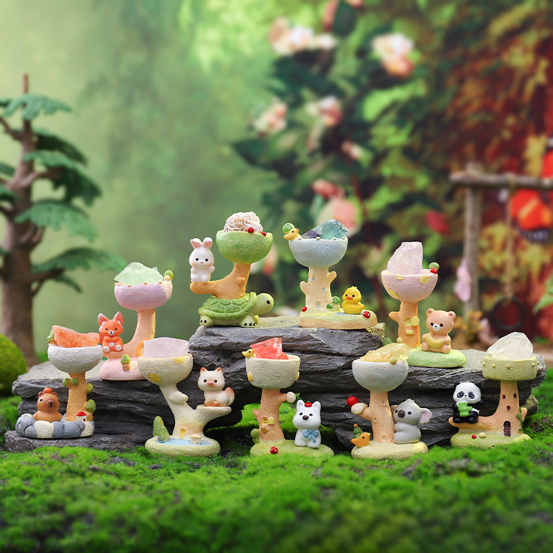 森林許願小動物水晶盲盒