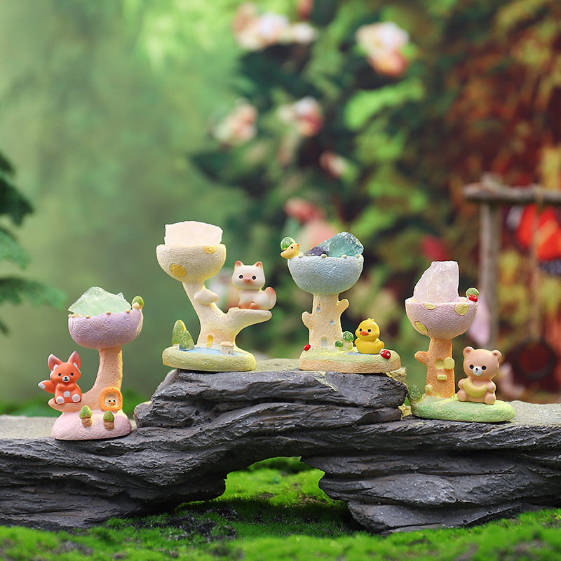 森林許願小動物水晶盲盒