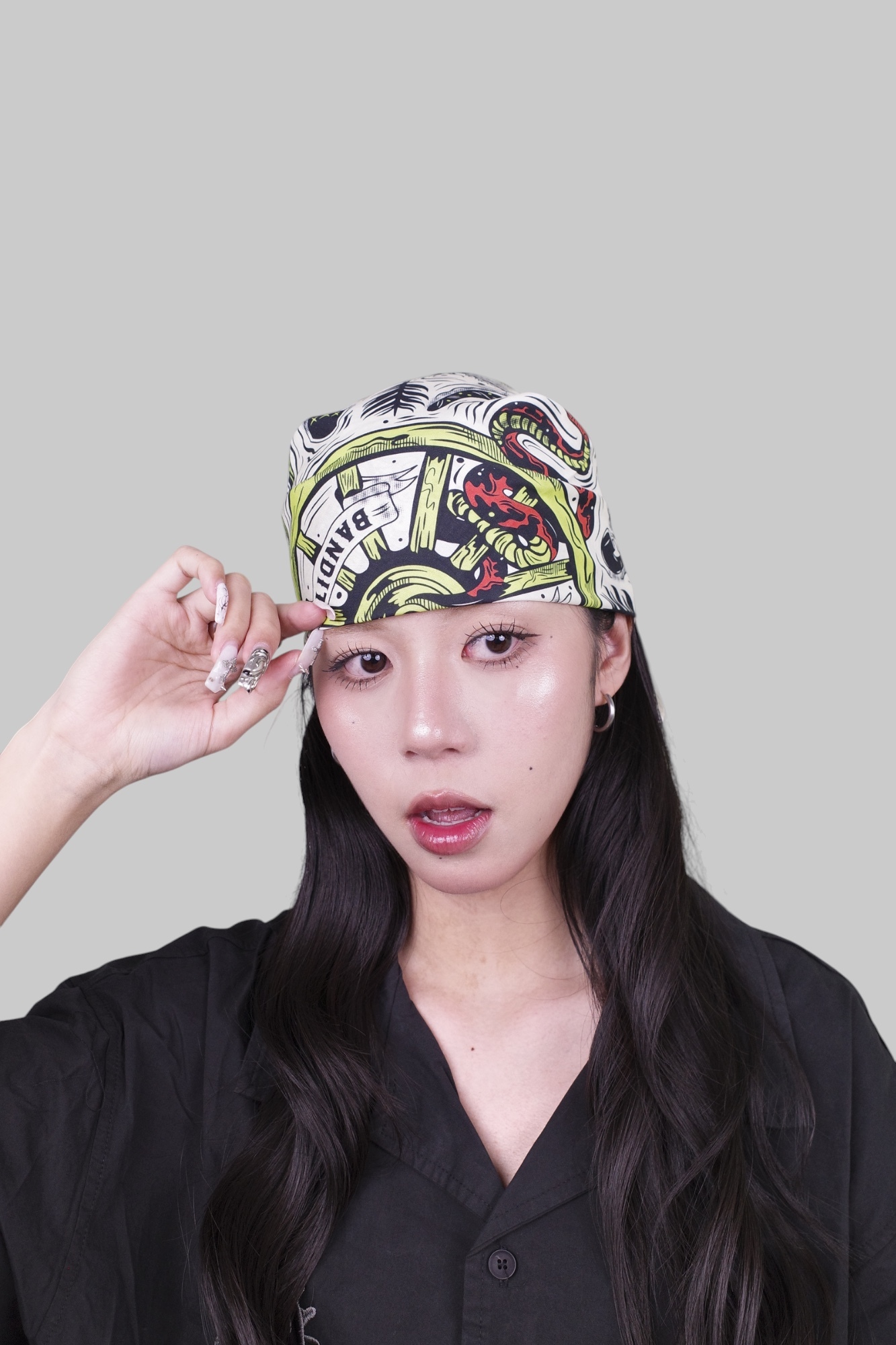 『Always_Good』船舵 毒蛇 絲巾 方巾 頭巾