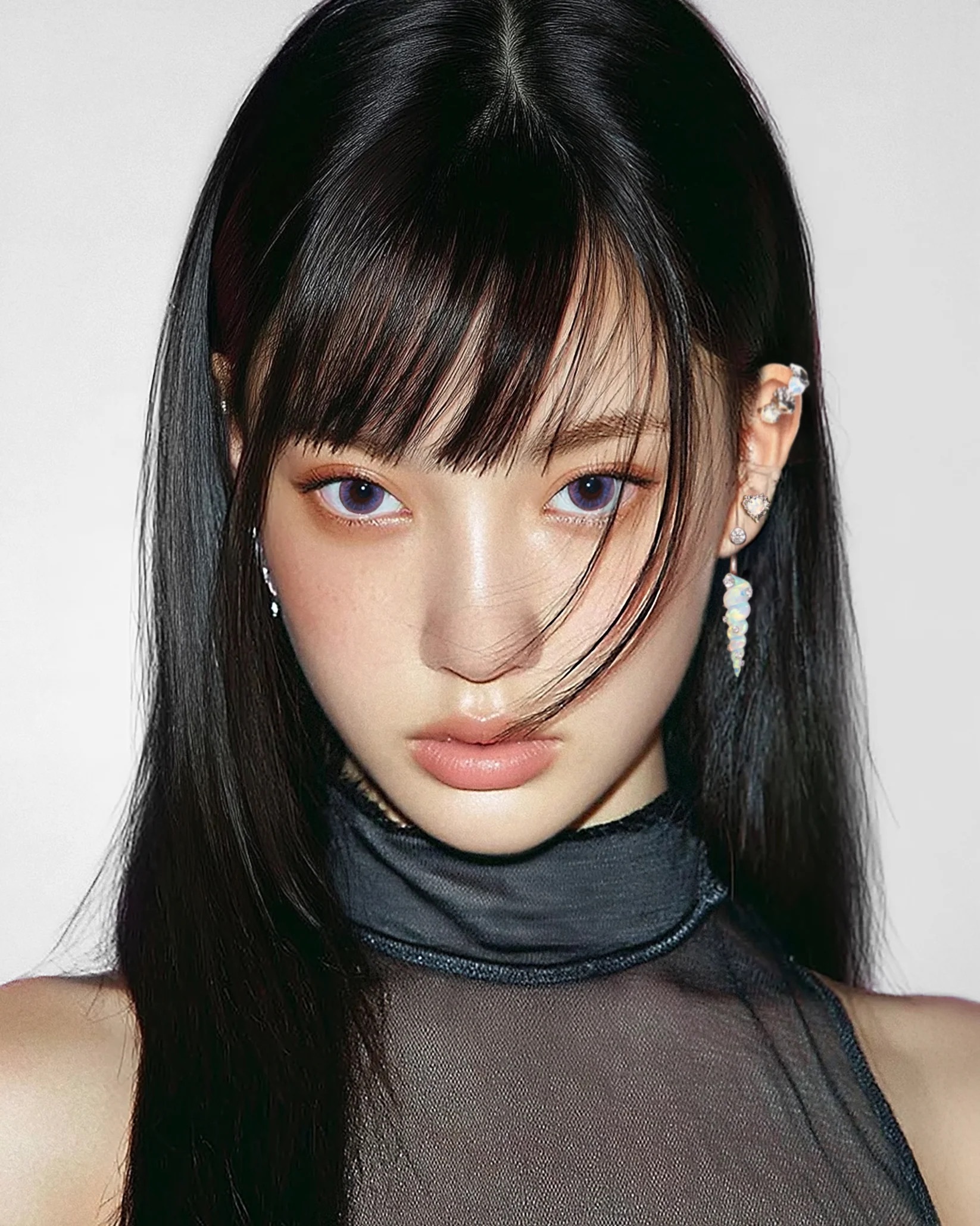 [日拋] EEYS 1 Day TOÏ TOÏ TOÏ - BLUSH BLUE｜彩妝隱形眼鏡｜每盒10片