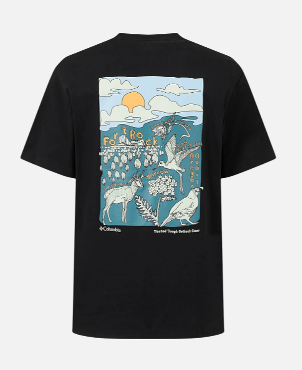 COLUMBIA  哥倫比亞 / Public Cattle River Backgraphic 背景圖案 T恤 / C62AE9108010 / AUG25