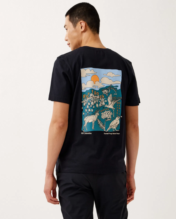 COLUMBIA  哥倫比亞 / Public Cattle River Backgraphic 背景圖案 T恤 / C62AE9108010 / AUG25