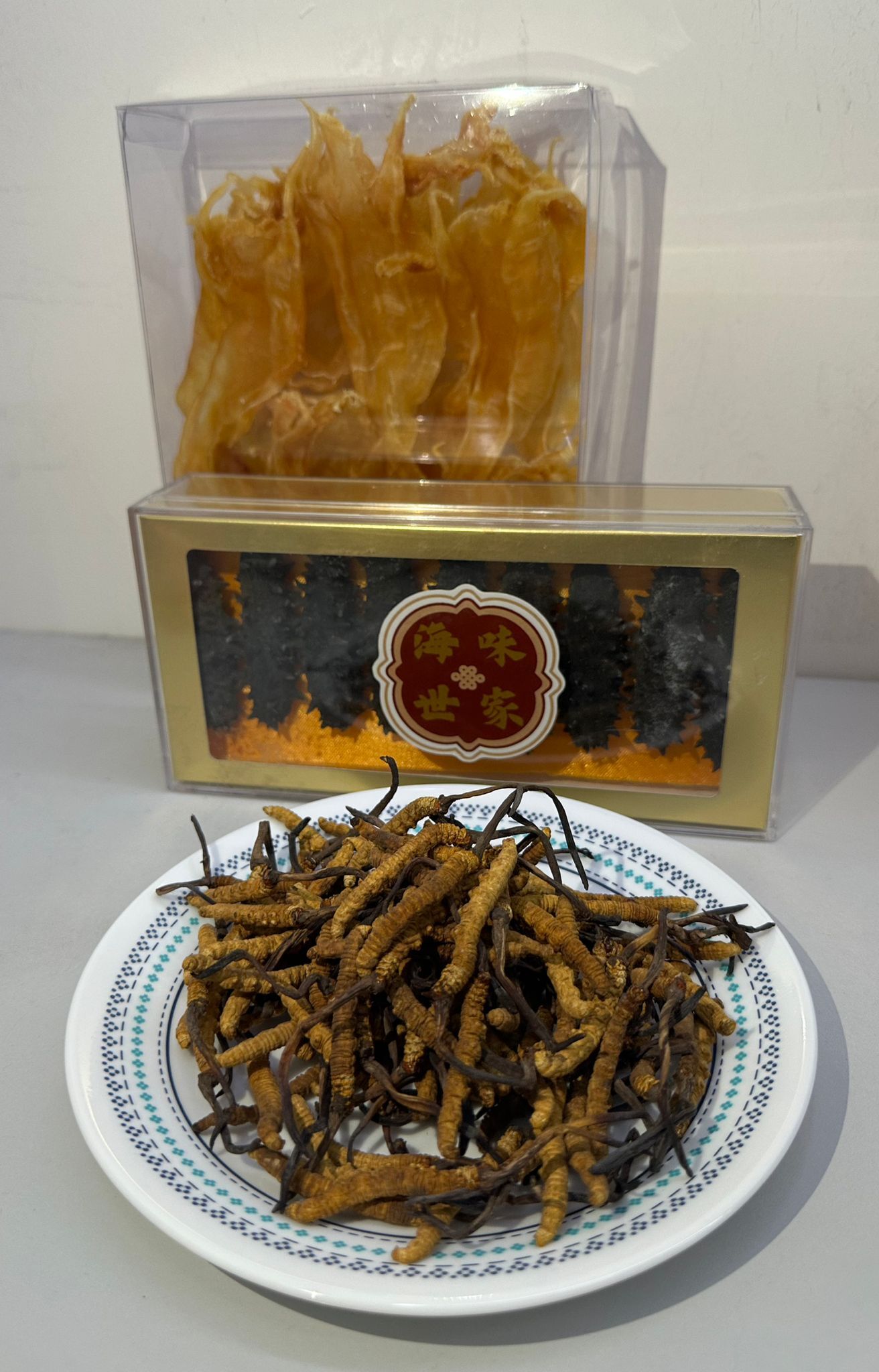 【直播】LL081079 頂級龍頭天草70-78條/兩 (送扎膠公4兩再送頂級刺參150g)