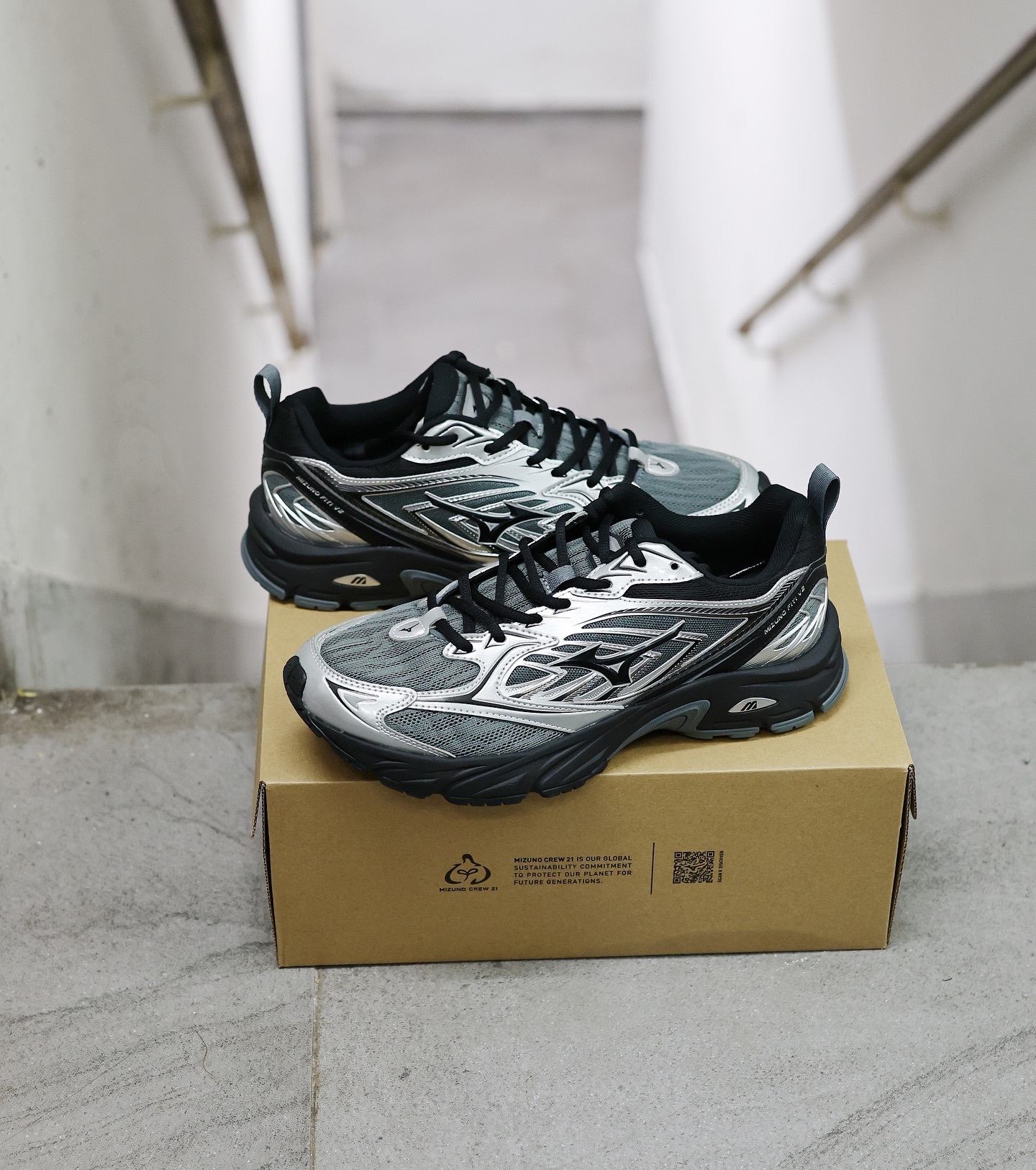 Mizuno FIYI  V2 Black Sliver 黑銀色 D1GH241504