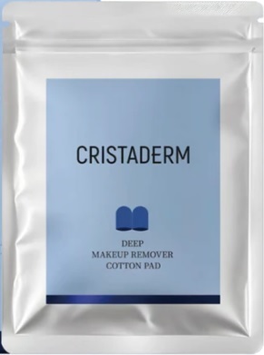CRISTADERM - 活能深層卸妝棉片 試用價$15 (5片/包)