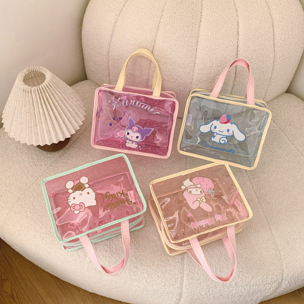 正版三麗鷗果凍防水沙灘包