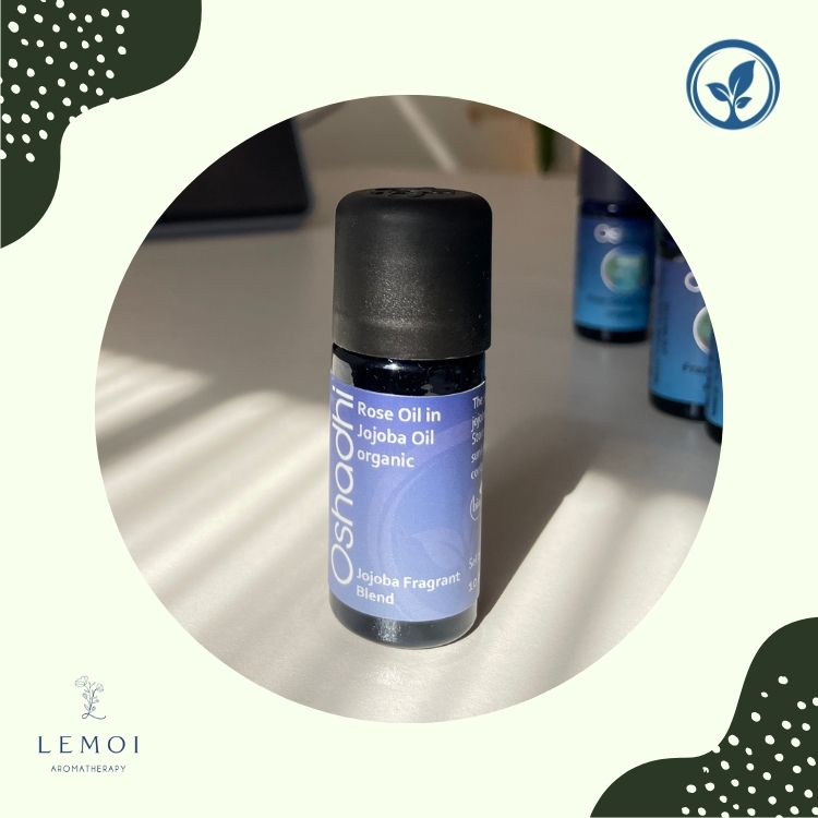 Oshadhi 有機保加利亞玫瑰荷荷巴精華油