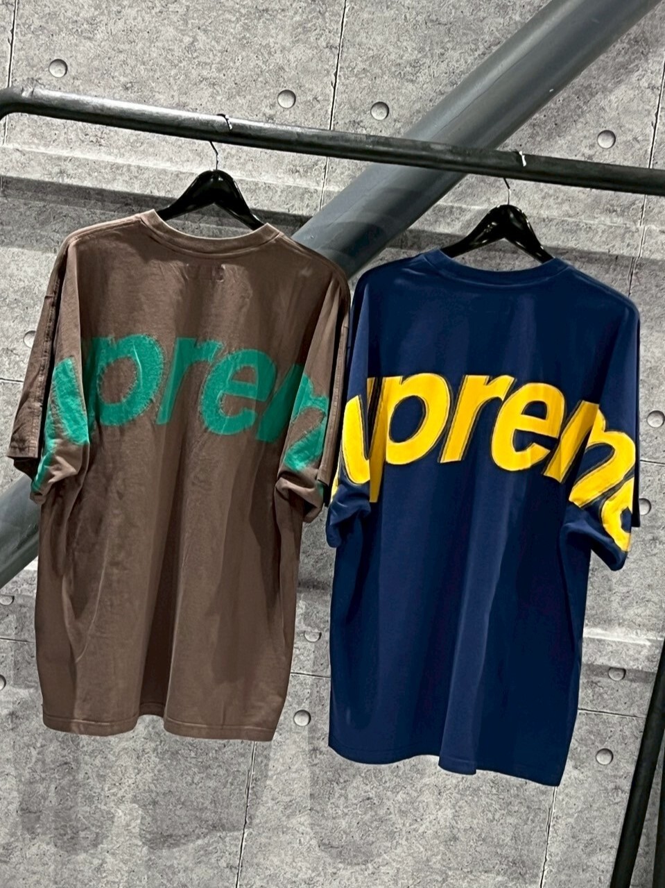 SUPREME INTARSIA S/S TOP 背後幻影字體 紅標 短袖 T