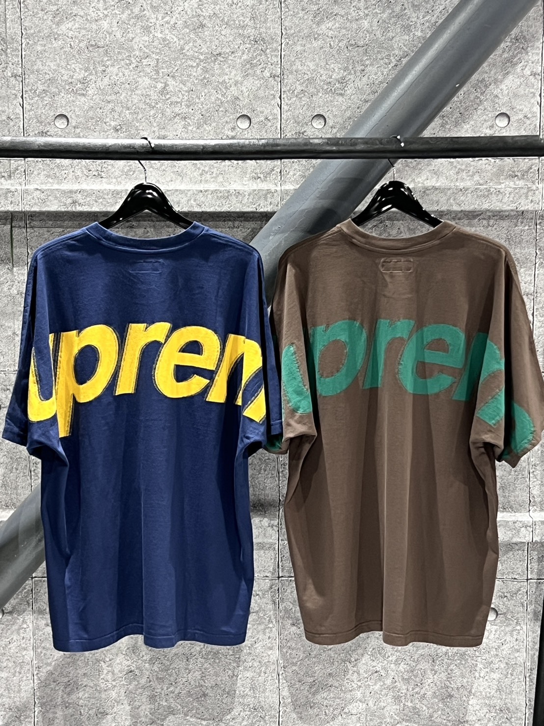 SUPREME INTARSIA S/S TOP 背後幻影字體 紅標 短袖 T