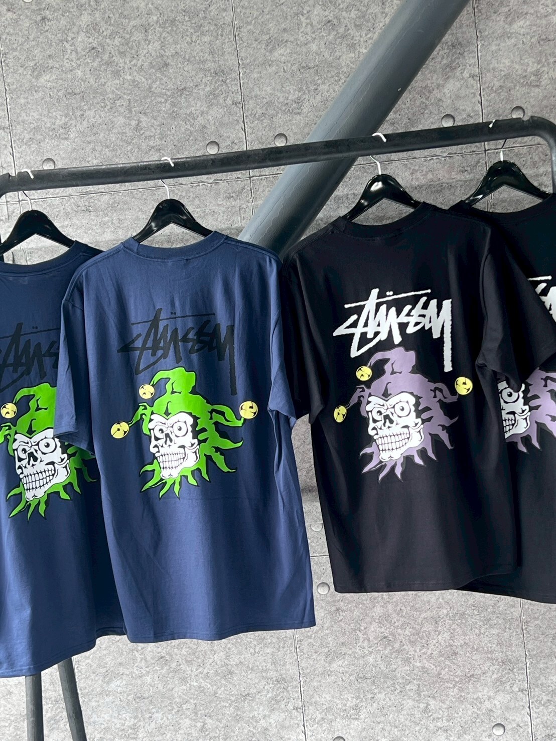 STUSSY JOKER short-sleeved T-shirt STUSSY JOKER short-sleeved T-shirt