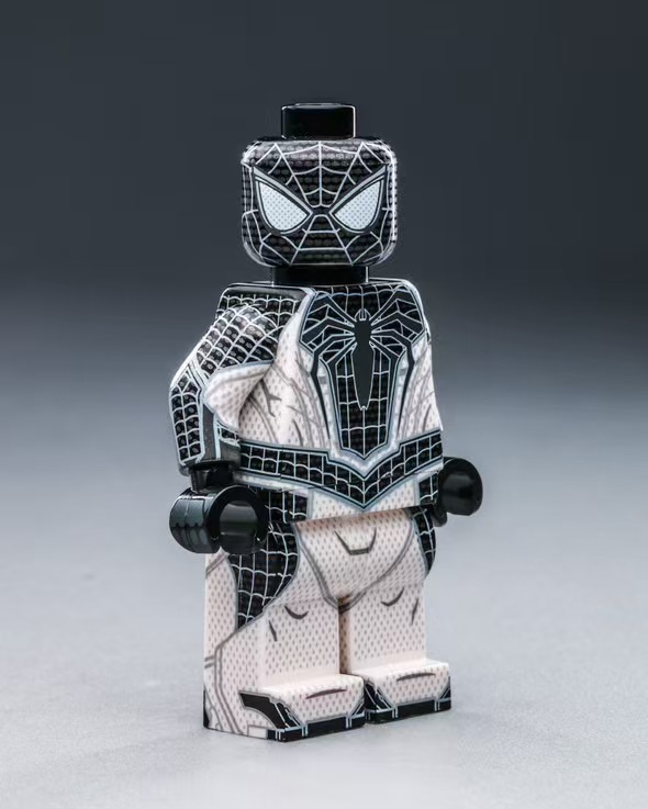 【Head Top Minifigs x CrossCheck 】蜘蛛前進 (白色)