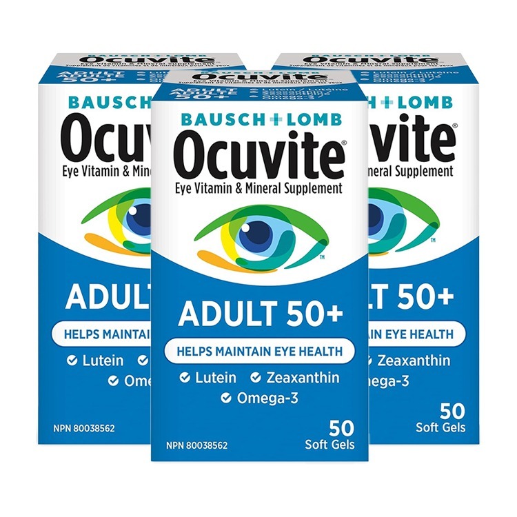 Ocuvite Adult 50+, 150 Softgels