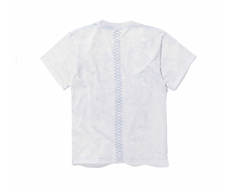 Mischief  MSCHF  許光漢、秀智愛牌 /  菱形水洗基本款 T-SHIRT_BLEACHED 淺藍色 / AUG25