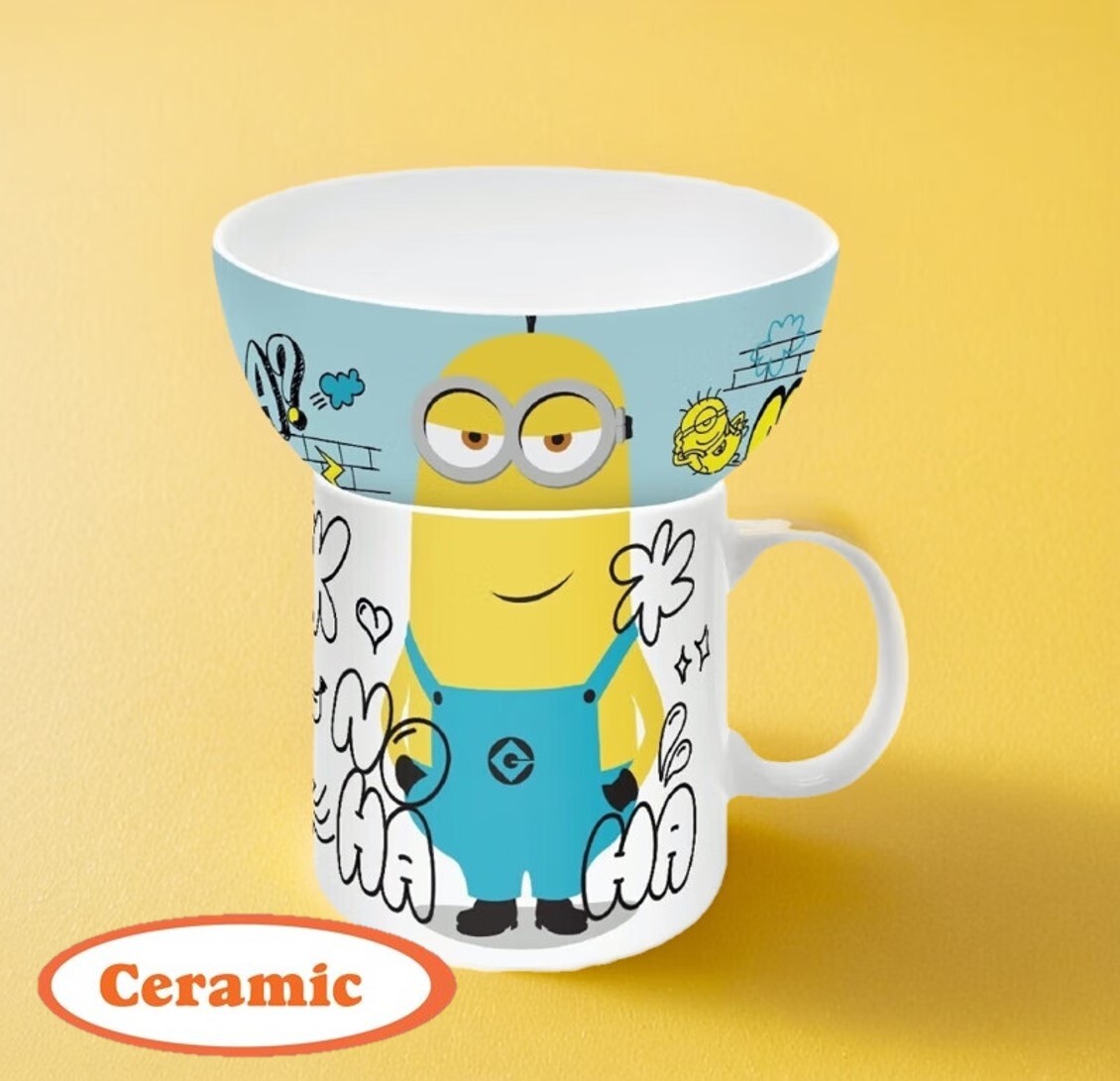 迷你兵團 | 陶瓷碗連杯套裝