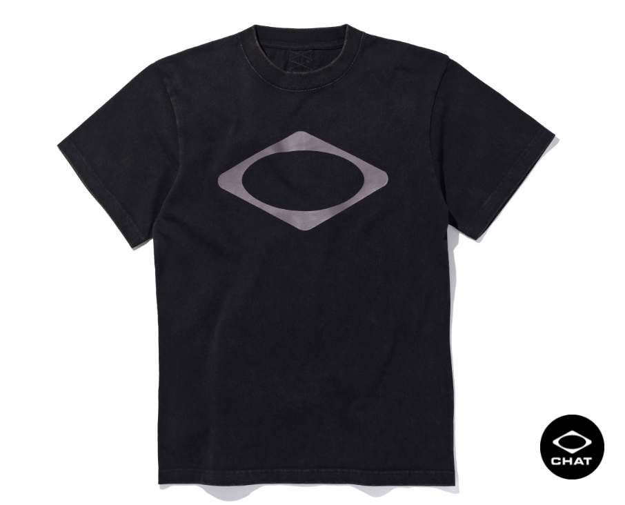 Mischief  MSCHF  許光漢、秀智愛牌 /  菱形水洗基本款 T-SHIRT_WASHED 黑色 / AUG25