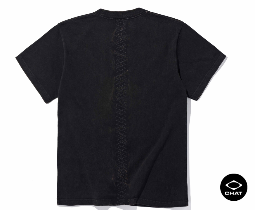 Mischief  MSCHF  許光漢、秀智愛牌 /  菱形水洗基本款 T-SHIRT_WASHED 黑色 / AUG25