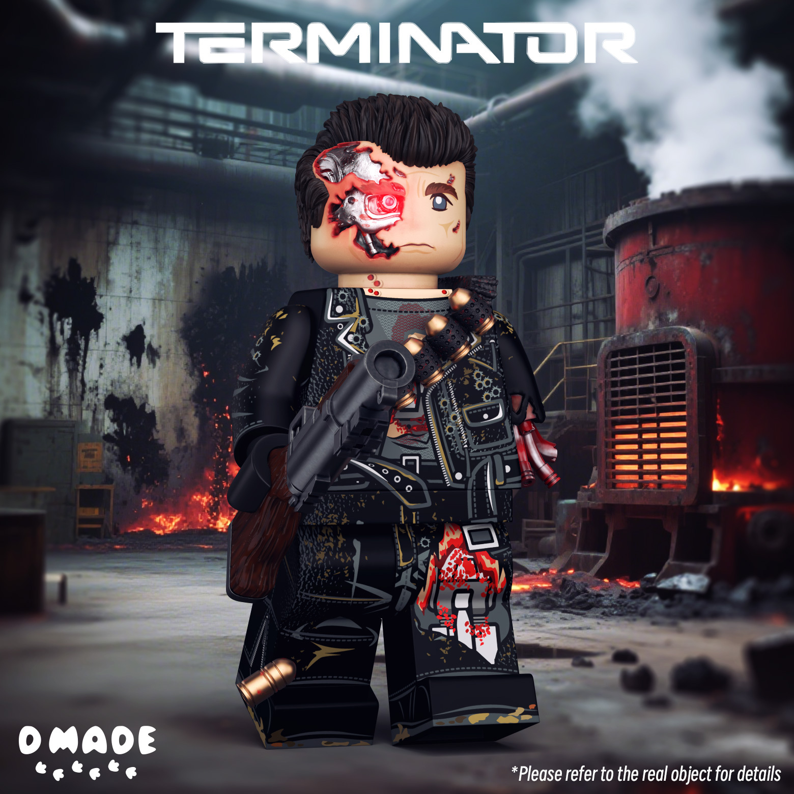 [D Made][Preorder] Terminator 2 T800 [UVprinted]