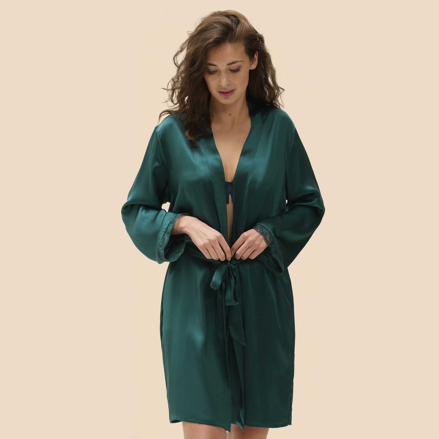 LOVE ME 愛自己 罩衫 祖母綠