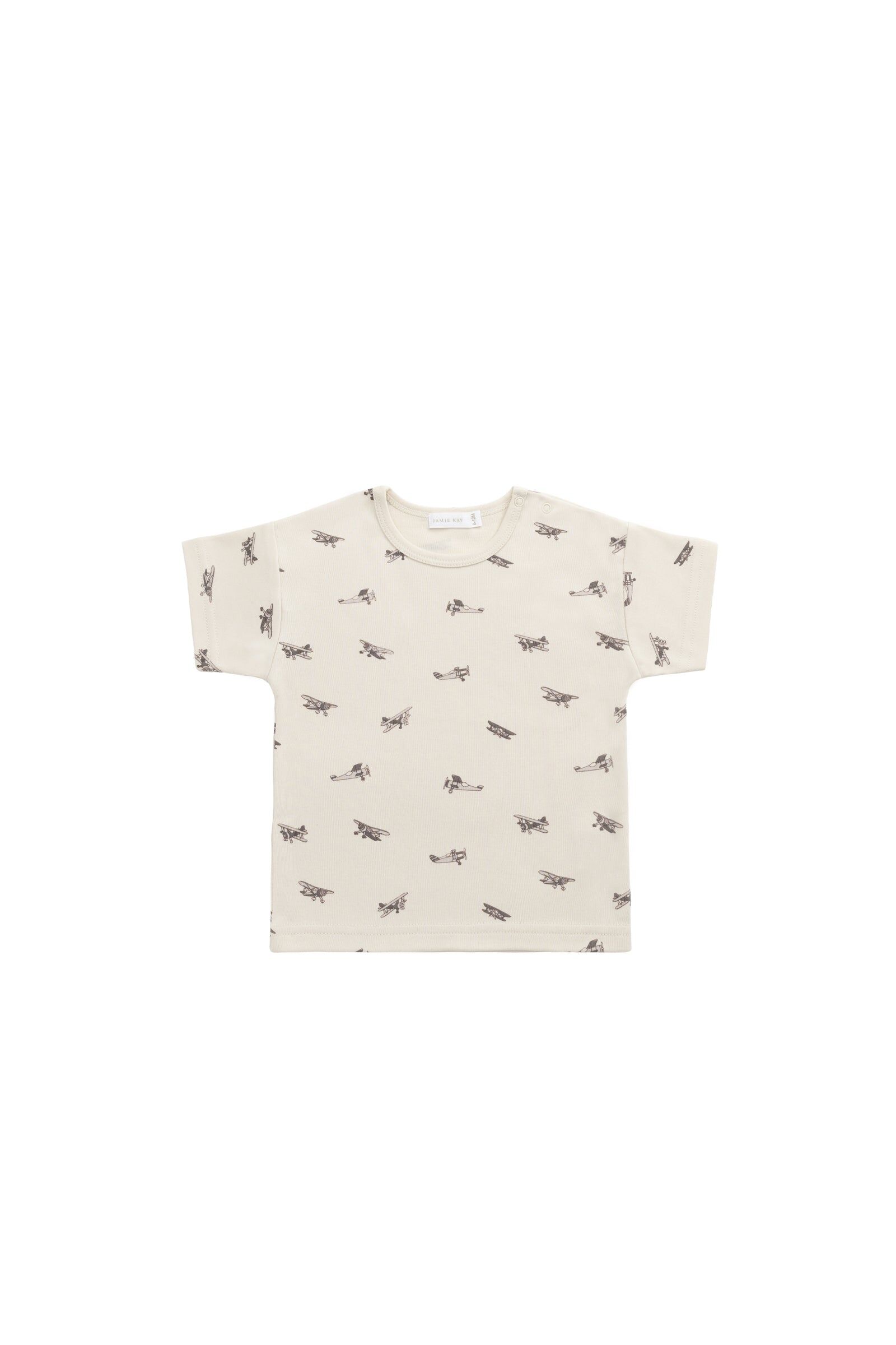 【預購】JAMIE KAY - Pima Cotton Hunter Tee（Avion Oat）