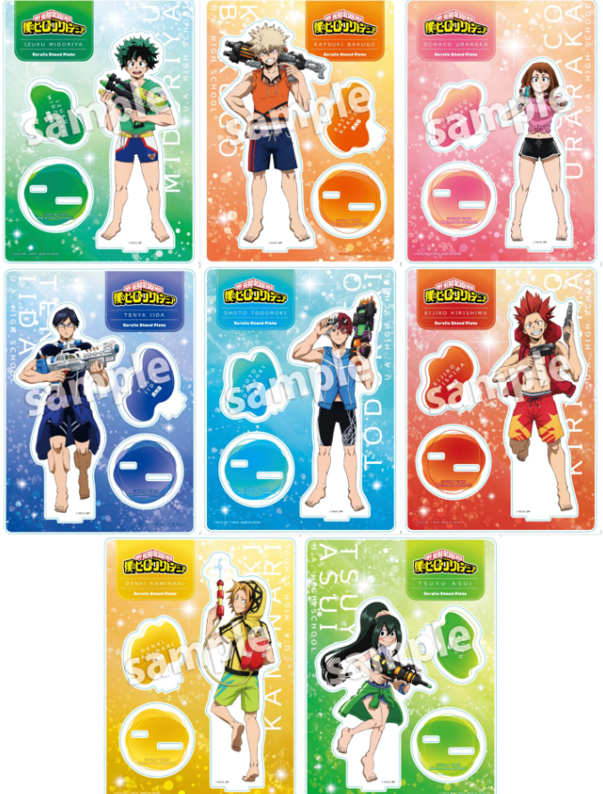 [代購][預訂] 我的英雄學院 水槍款 立牌