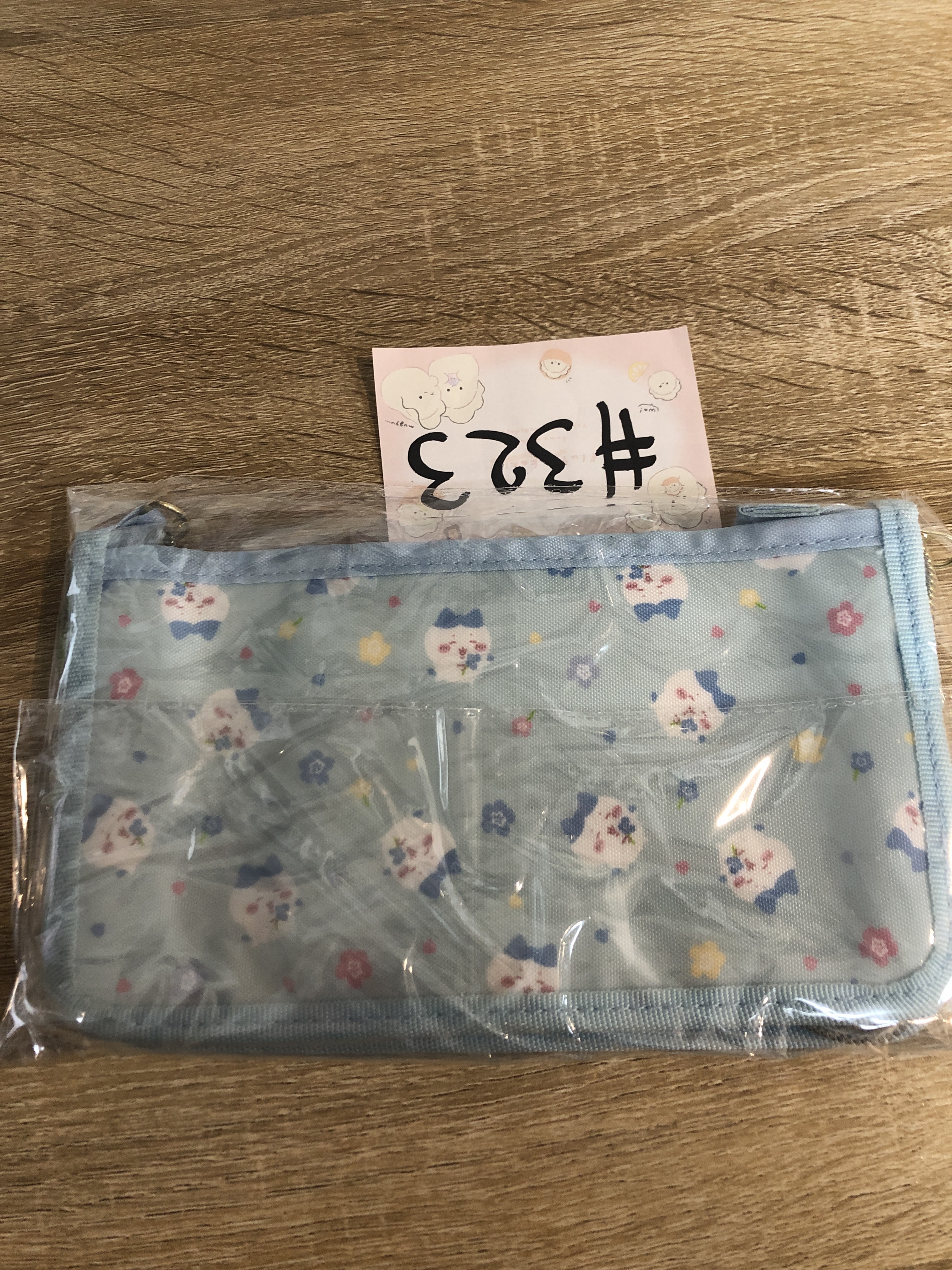 CHIIKAWA  八字貓 收納袋 小瑕#323